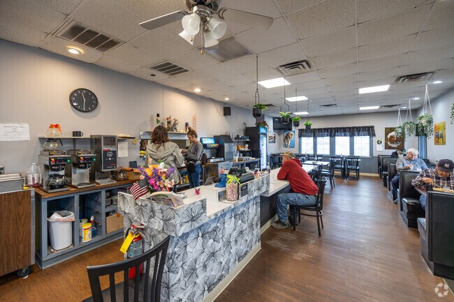 The 12th Street Cafe in Southside is a great spot to stop for a classic breakfast.