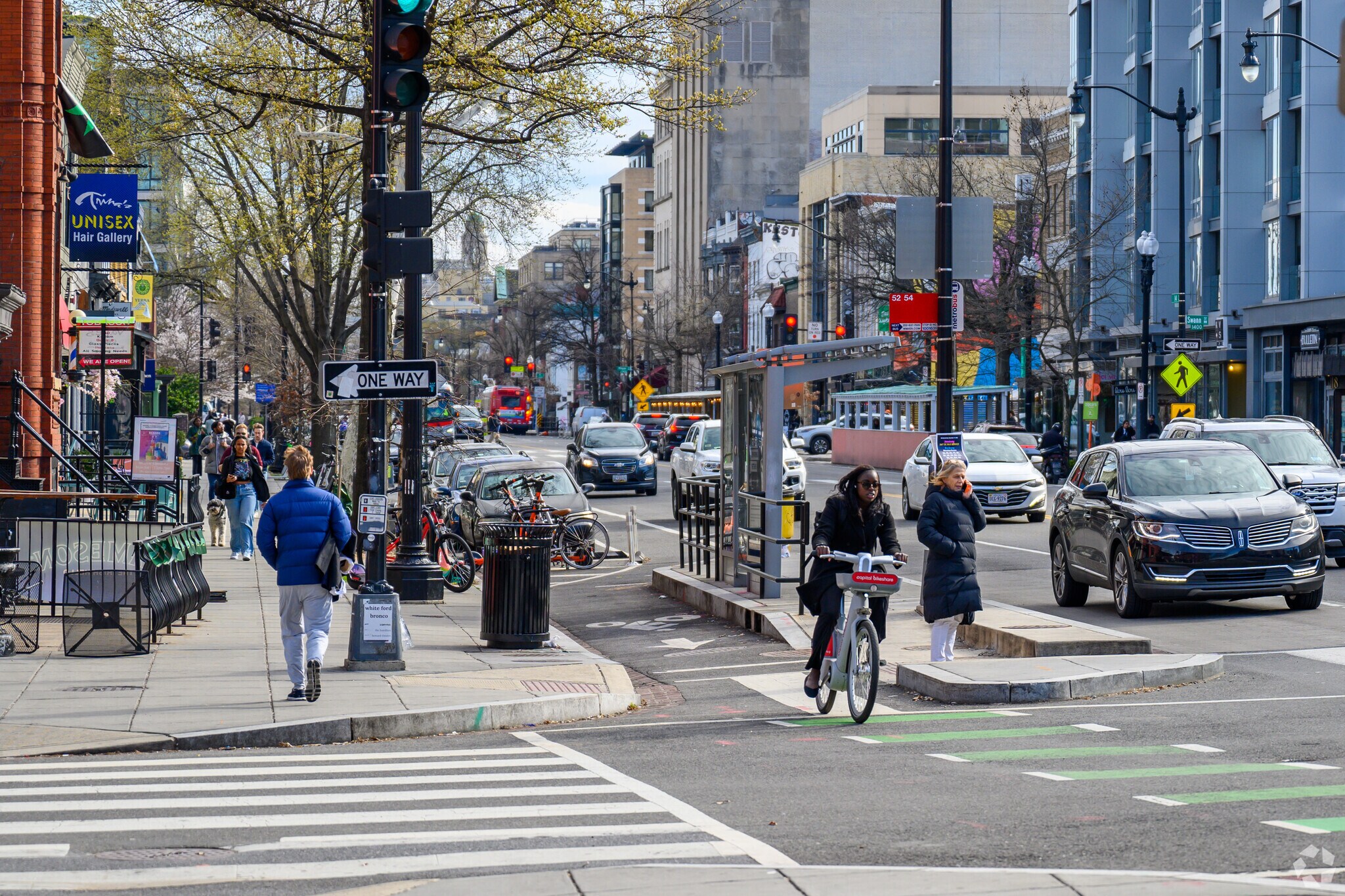 U Street is a bustling community.