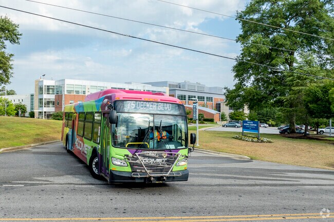 Decker Boulevard in Dentsville is a great place to catch the Comet transit system.