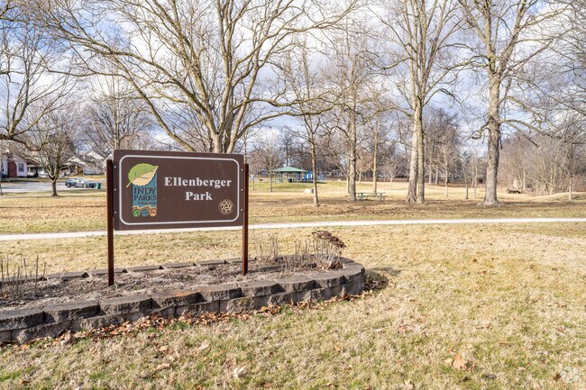 Ellenberger Park in Irvington is a 42-acre park with playgrounds, trails and tennis courts.