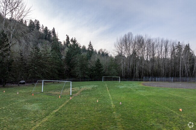 Sunset Elementary School soccer field.