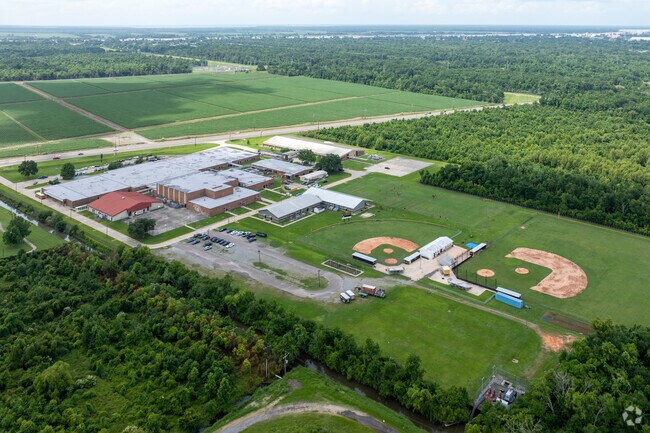 Students can participate in the robust athletics program East St. John High School.