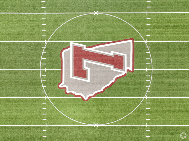 The 50 yard line at Lakeside Middle School in Augusta, GA.