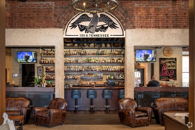 Mojo Federal Swine & Spirits offers a unique twist on souther cuisine and whiskey.