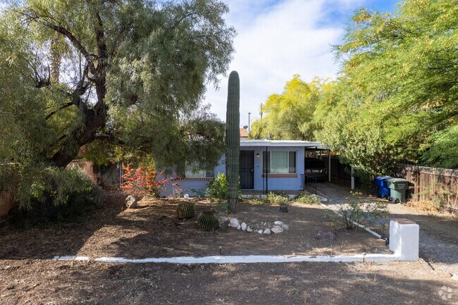 Charming, painted homes can be found in Country Glenn.