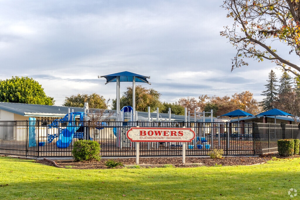 Your kids will never want to leave the playground at Bowers Elementary School in Santa Clara.