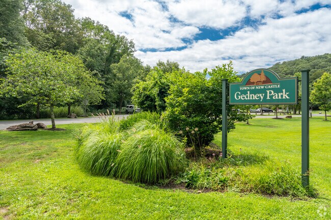 Gedney Park offers multiple play areas and many miles of hiking trails.