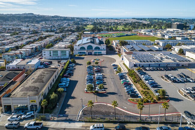Jefferson High has a large sprawling campus.