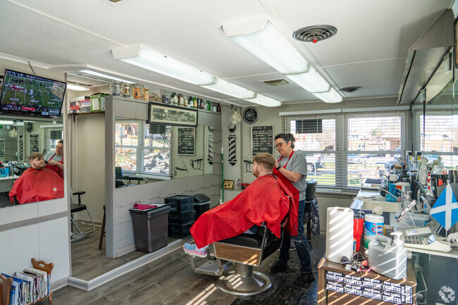 Waynesburg residents can visit Richville for a close shave at Doug Stewart Barber Shop.