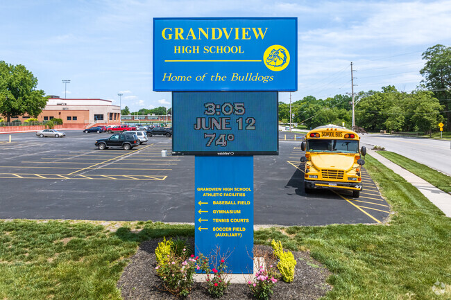 Grandview Senior High School is located in Grandview, MO.