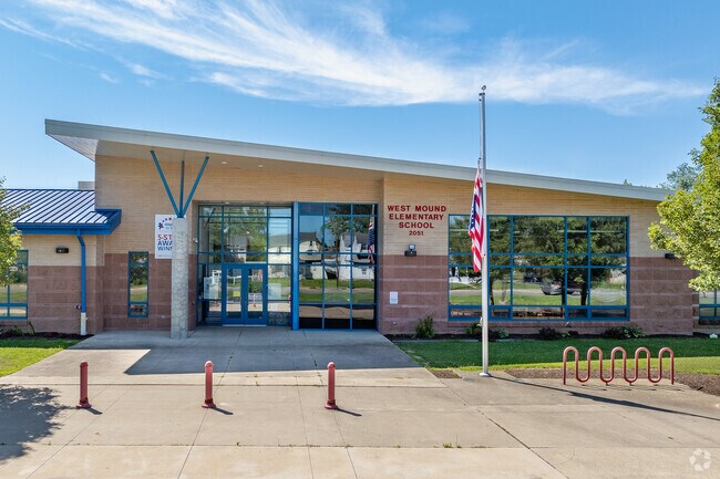 West Mound Elementary School in South Hilltop serves the children in grades PK, K-5.