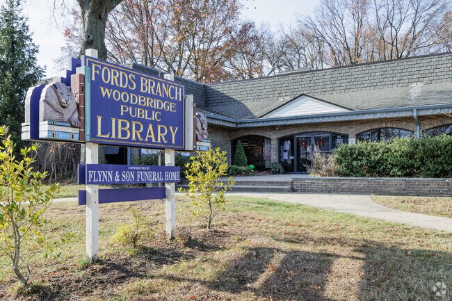 The Fords Branch of the Woodbridge Public Library in Fords, NJ is a popular spot after school.