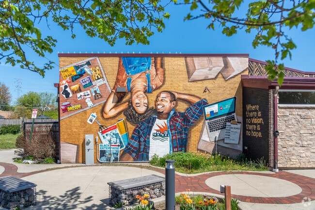 Evanston's love for art and culture is apparent throughout the community.