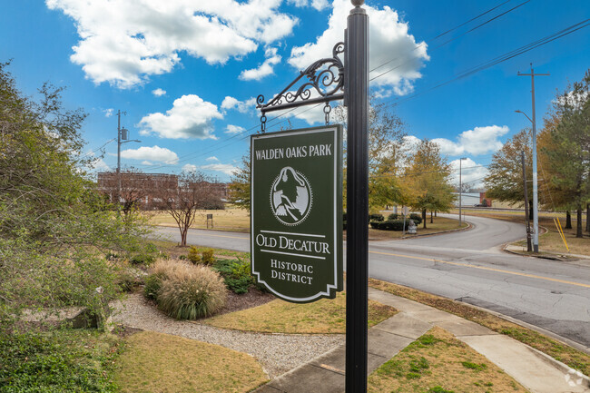 Old Decatur is an historic area.