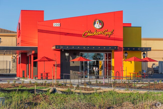 Guy Fieri's Chicken Guy is a popular chicken restaurant in American Canyon