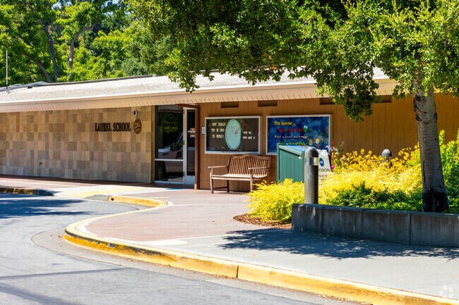 Laurel Elementary School in Atherton is the lower elementary campus for K through 2nd grades.