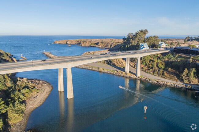 The Noyo Bridge features an entirely new 