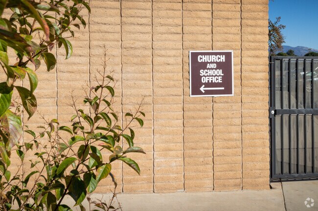 St. John's Lutheran church and school are located on the same property in  Hemet.