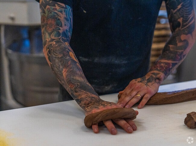 Stop by Brooklyn Bagel in Randolph for a freshly made bagel.
