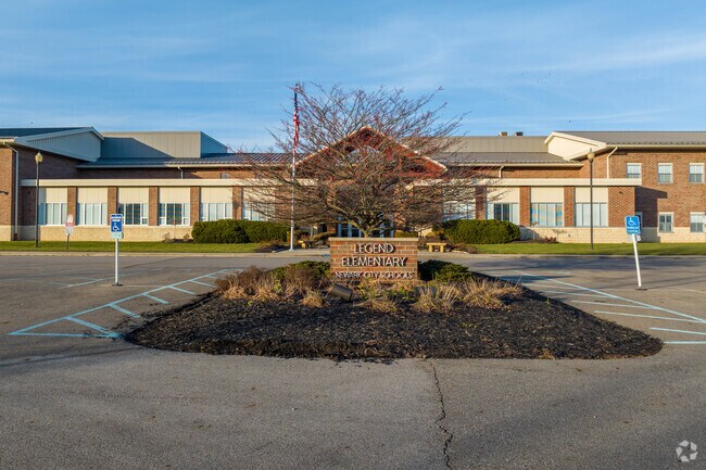 Younger students attend Legend Elementary School.