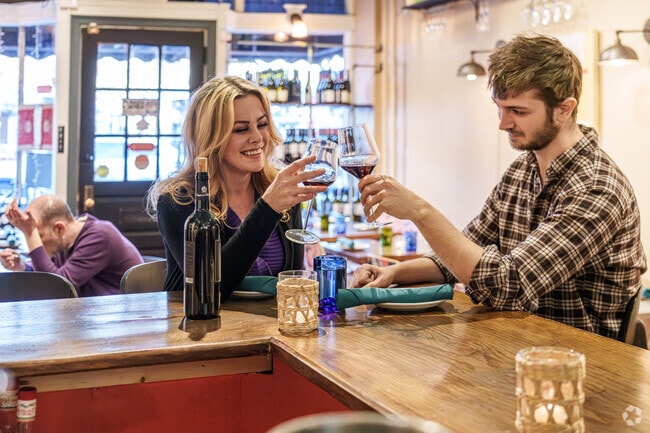 Swarthmore residents often take time to enjoy a tasting at Village Vine Wine Bar.