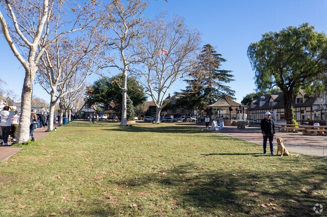 Solvang Park near Ballard has a large field.