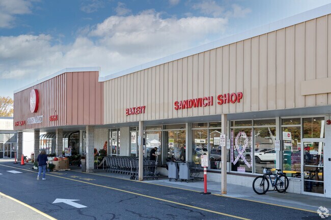 Residents of Granby can enjoy the convenience of nearby stores to pick up essentials.