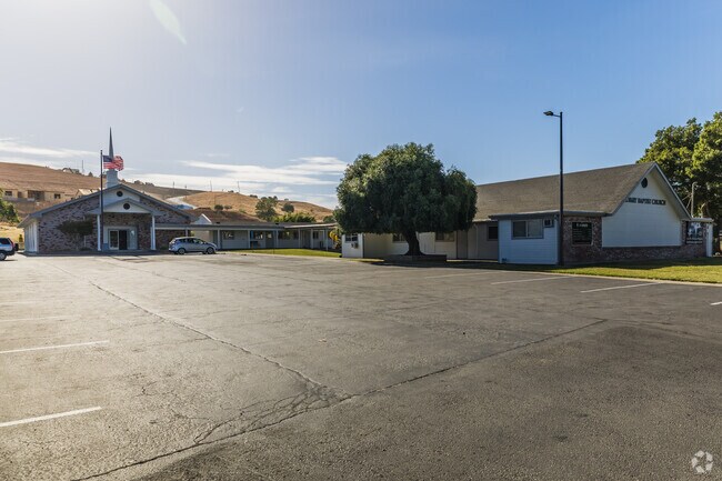 Artistic talents flourish as students paint during an art class at Calvary Baptist Academy.