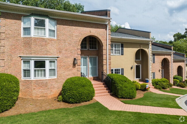 Elegant townhomes blend beautifully with Margaret Mitchell's architectural character, offering low maintenance luxury living.