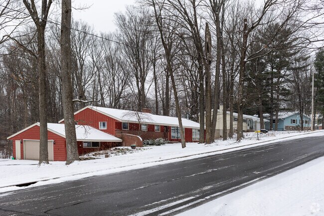 The hilly streets of Forest Park give the homes many levels to build upon.