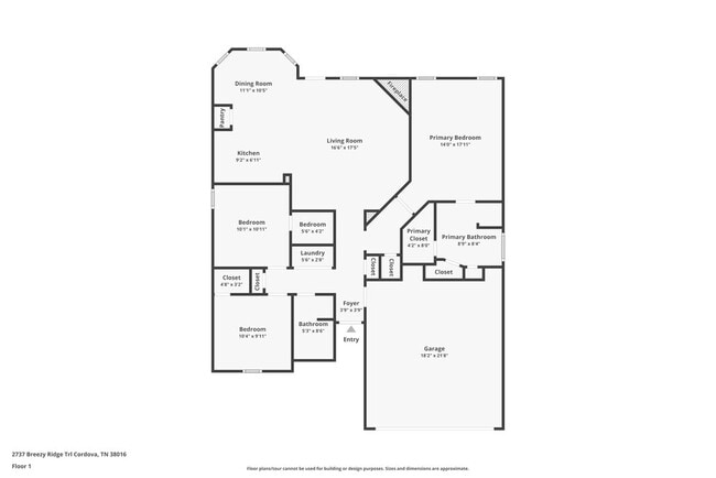 2737 Breezy Ridge Trail, Cordova, TN 38016 - photo 2