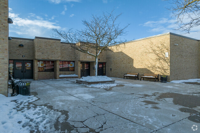Front entry at Havel Elementary School.