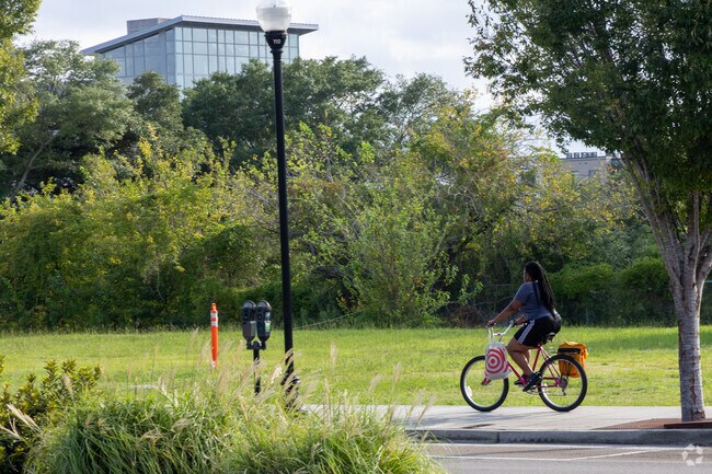 Upper Downtown is a bikable neighborhood with everything you need a short ride away.