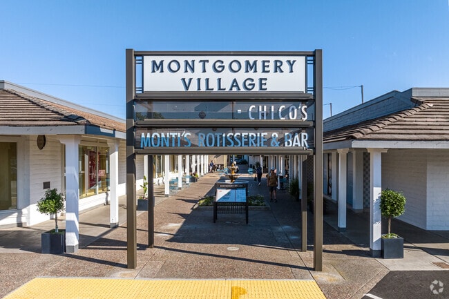 The Montgomery Village mall is filled with boutiques, restaurants and shops in Santa Rosa.