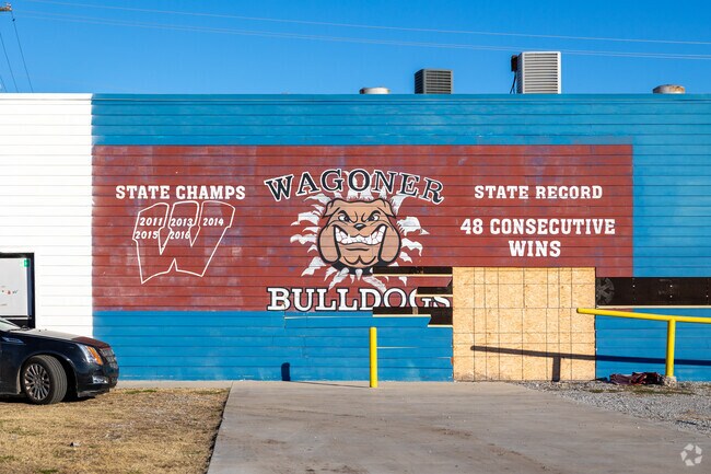 The community of Central Wagoner shares a common school spirit.