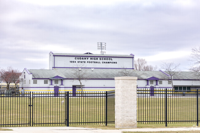 The Cudahy High School football team often has a winning record.