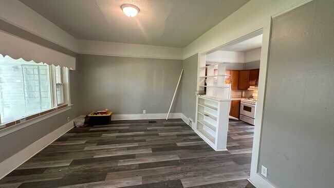 Living room from bathroom door