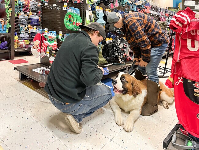 The pet store welcomes you and your pet near Willow Springs.