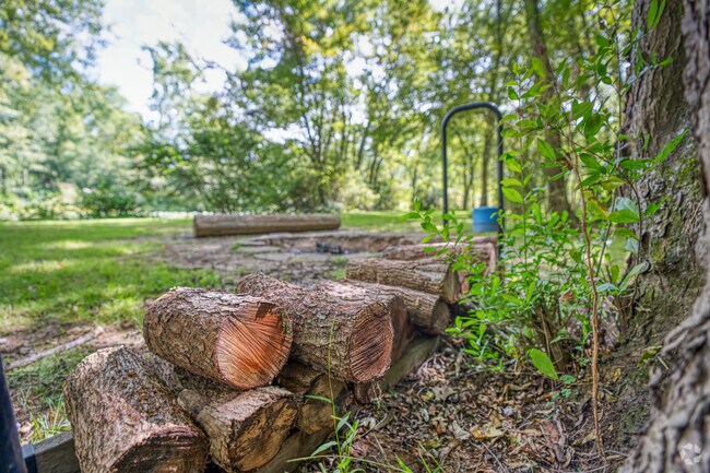 Marion Township's Fombell Landing Campground provides a place to camp by a cozy fire.