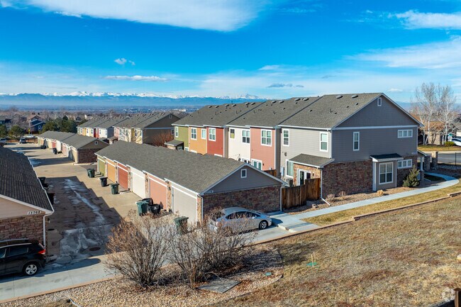 Some townhomes can be found in areas of Thornton, such as the Cherrywood Park area.