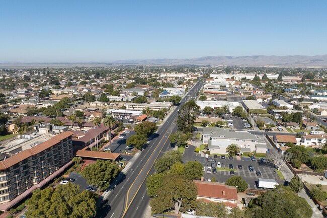 Aerial of Blosser, Santa Maria, CA.