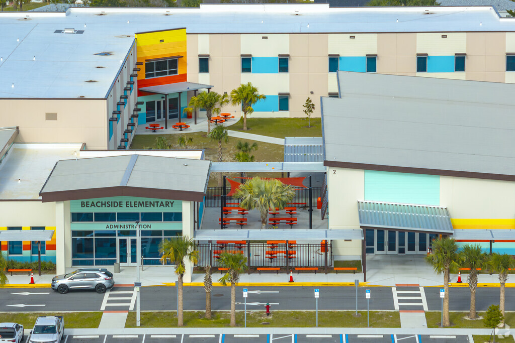 Beachside Elementary educates grade levels K-5.