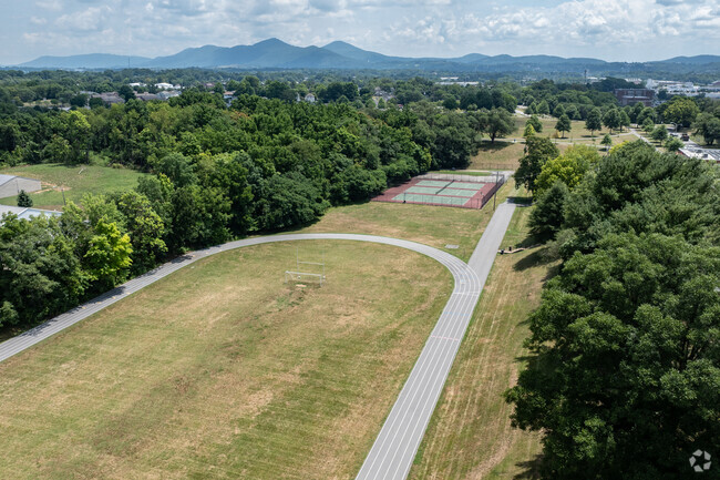 Lucy Addison Middle School gives students access to sports fields and courts.