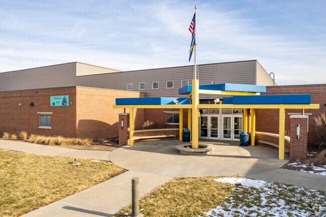 Wahoo Elementary School students enjoy a large and modern school.