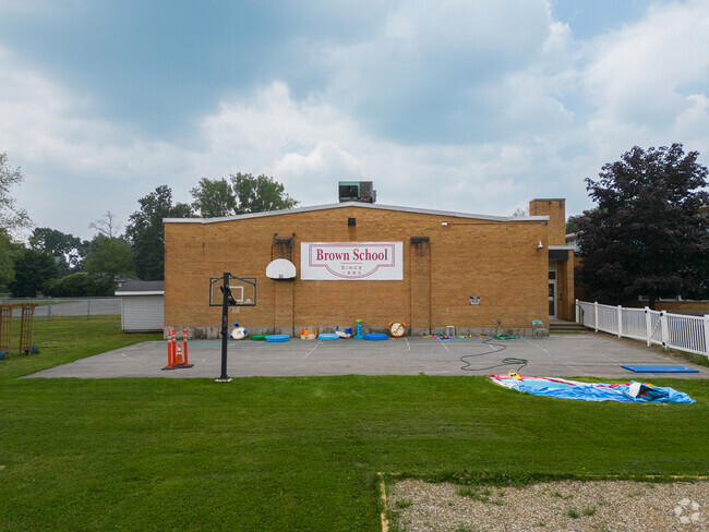 The Brown School basketball court is also used though out the summer months.