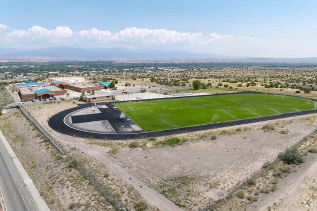 Carlos F. Vigil Middle School large grass field
