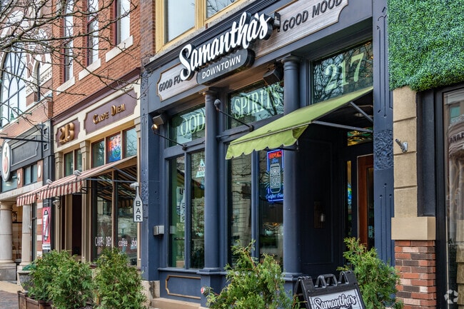Boutique shops and locally owned restaurants attract visitors to downtown Canton.