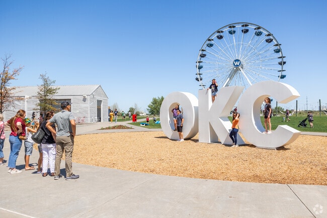 Many locals of Rotary Park visit the Wheeler Ferris Wheel on the weekends.
