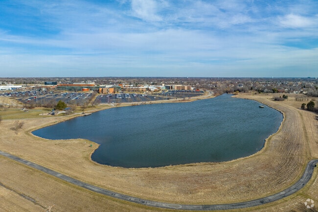 Lake at Plum Grove Reservoir Park