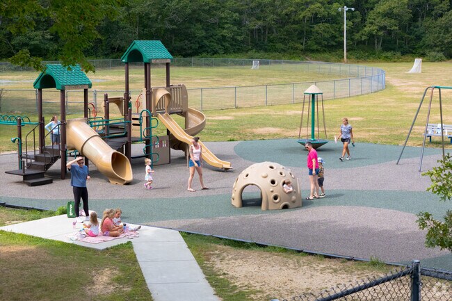 Clark Road Playground is a local favorite, featuring swings, slides and ball courts.